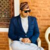 "Himalayan Sunrise" Dhaka Topi - Authentic Nepali Men's Cap